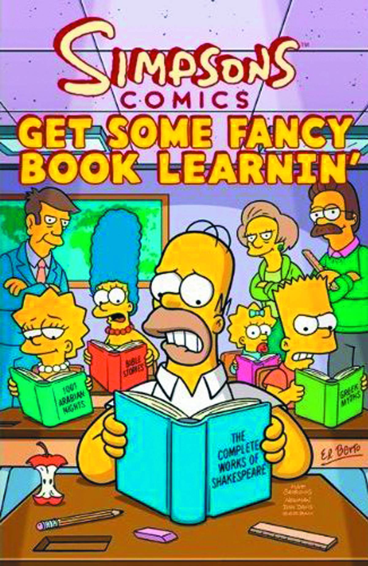 SIMPSONS COMICS [VOL 18:] GET SOME FANCY BOOK LEARNIN'