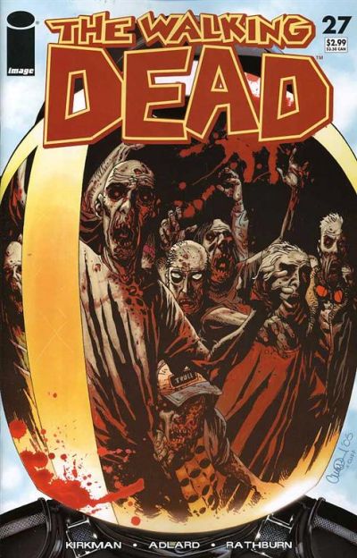 Key Issue cover 3 for WALKING DEAD