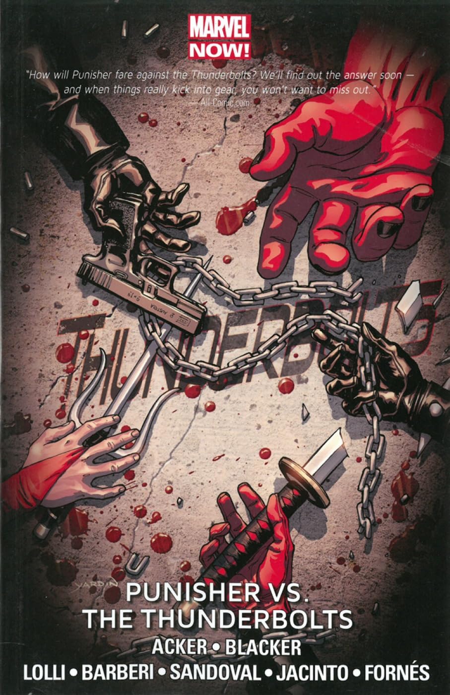 THUNDERBOLTS VOL 05: PUNISHER VS. THE THUNDERBOLTS
