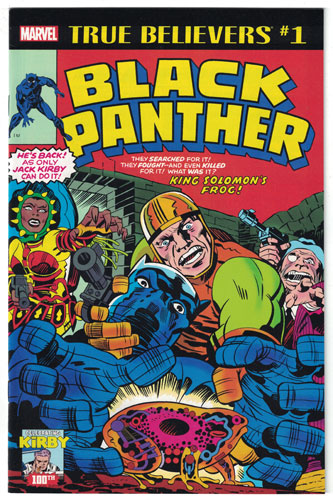 TRUE BELIEVERS: KIRBY 100TH--BLACK PANTHER#1