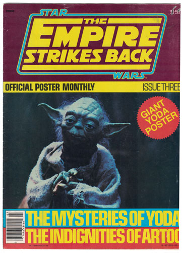 EMPIRE STRIKES BACK OFFICIAL POSTER MONTHLY#3