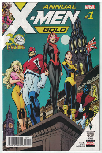 X-MEN: GOLD ANNUAL#1