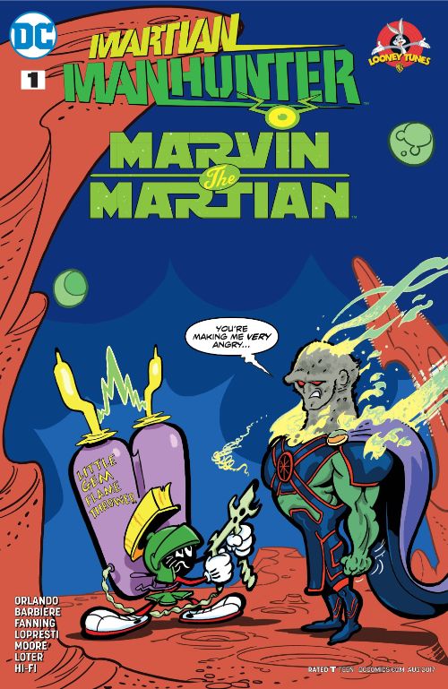 MARTIAN MANHUNTER/MARVIN THE MARTIAN SPECIAL#1