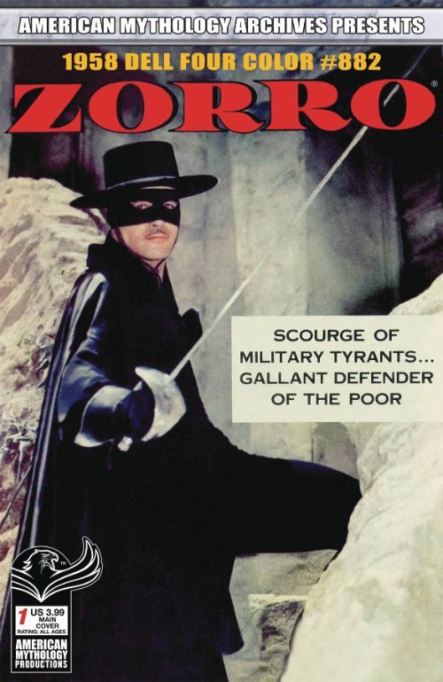 AMERICAN MYTHOLOGY ARCHIVES: ZORRO#1 (1958 DELL FOUR COLOR #882)