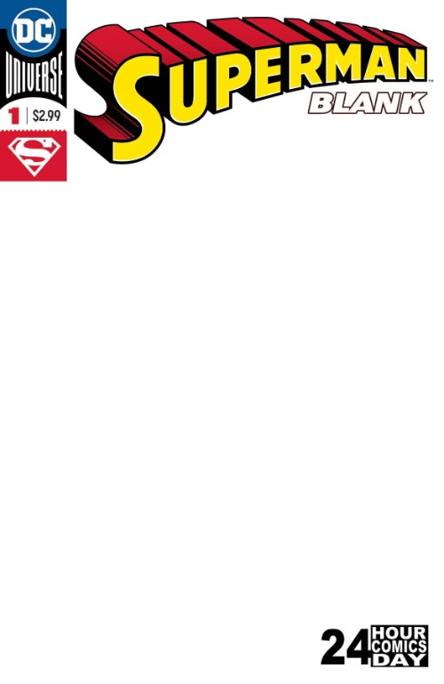 SUPERMAN BLANK COMIC#1