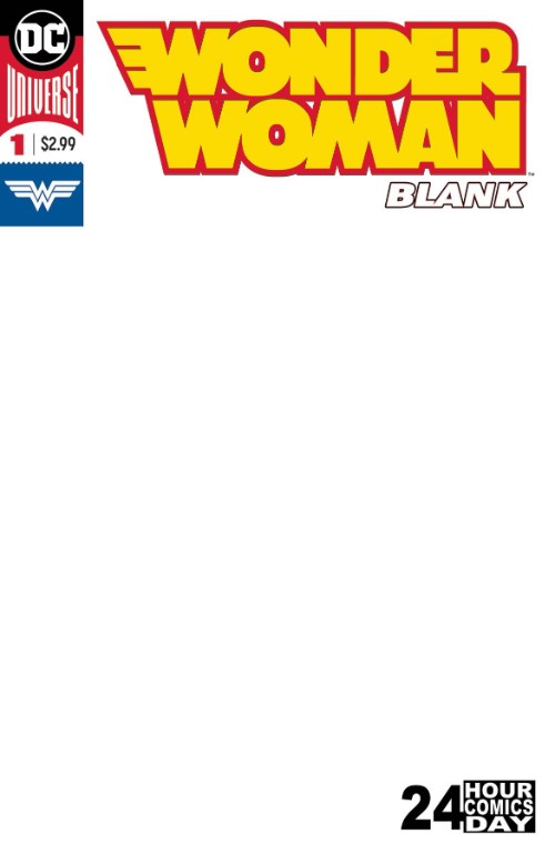 WONDER WOMAN BLANK COMIC#1