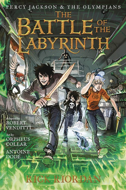 PERCY JACKSON AND THE OLYMPIANSVOL 04: BATTLE OF LABYRINTH