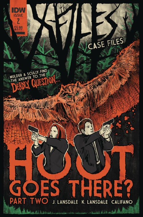 X-FILES: CASE FILES--HOOT GOES THERE?#2