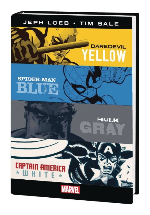 JEPH LOEB AND TIM SALE: YELLOW, BLUE, GRAY AND WHITE OMNIBUS