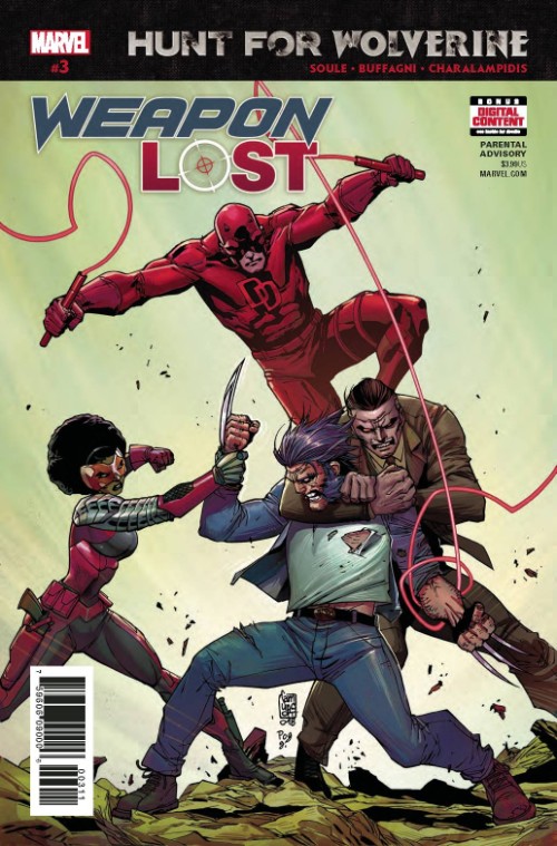 HUNT FOR WOLVERINE: WEAPON LOST#3