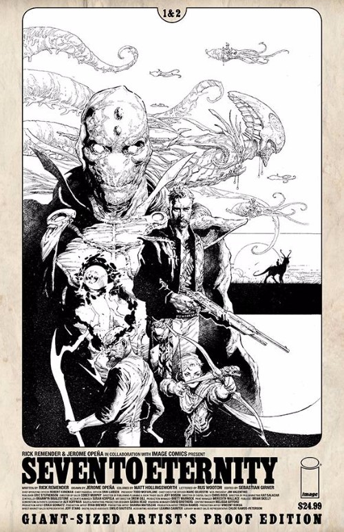 IMAGE GIANT-SIZED ARTIST'S PROOF EDITION: SEVEN TO ETERNITY#1