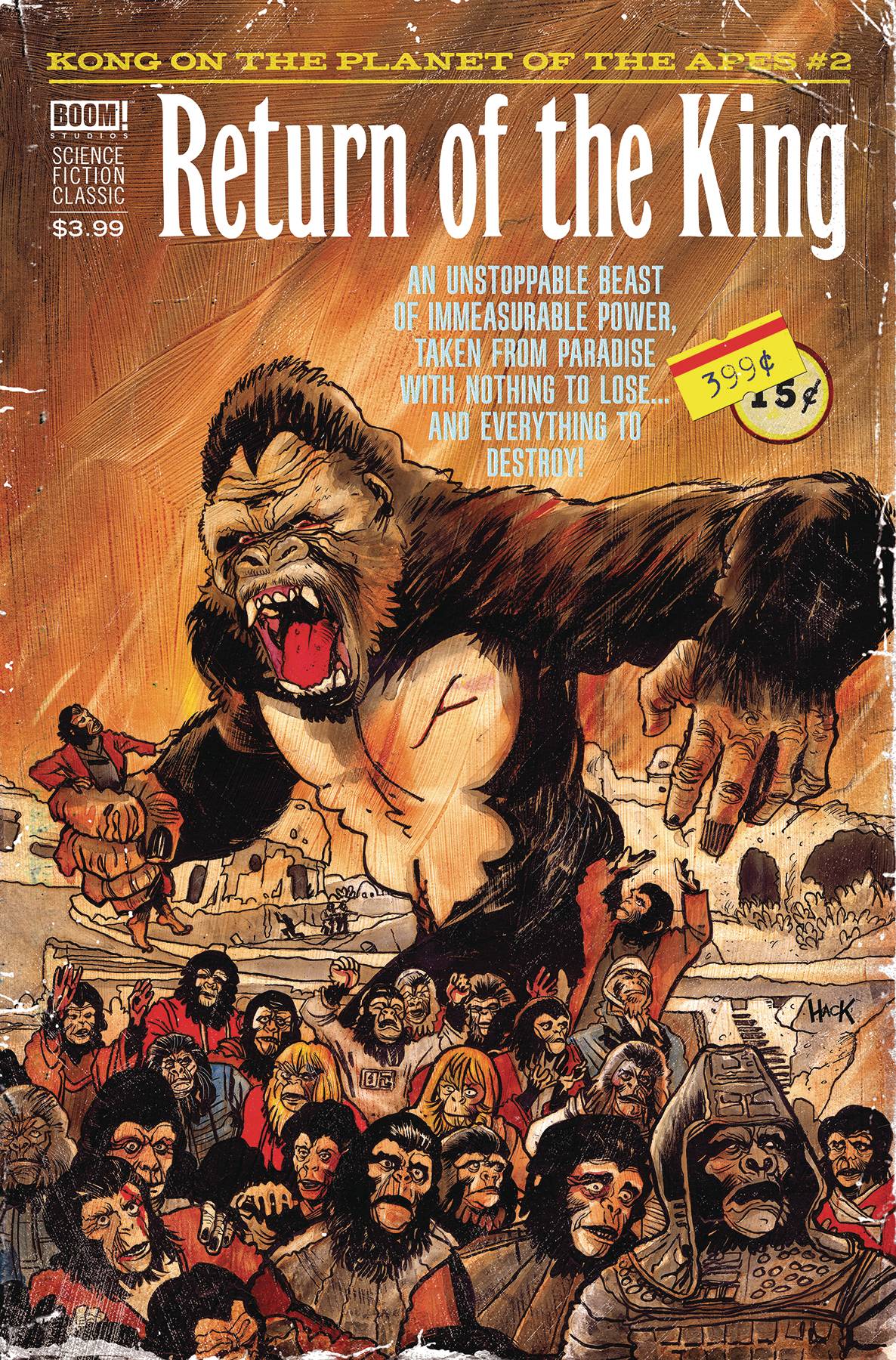 KONG ON THE PLANET OF THE APES#2