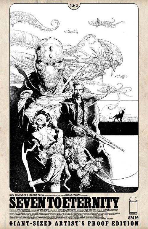 IMAGE GIANT-SIZED ARTIST'S PROOF EDITION: SEVEN TO ETERNITY#1