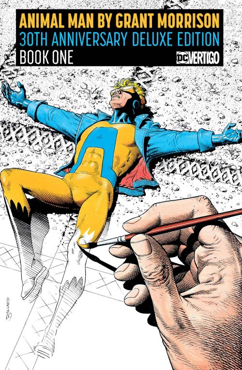 ANIMAL MAN BY GRANT MORRISON 30TH ANNIVERSARY DELUXE EDITIONBOOK 01