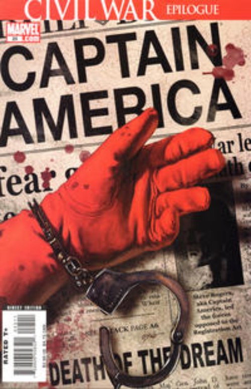 Key Issue cover 4 for CAPTAIN AMERICA (STEVE ROGERS)