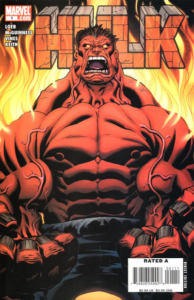 Key Issue cover 1 for RED HULK (THUNDERBOLT ROSS)