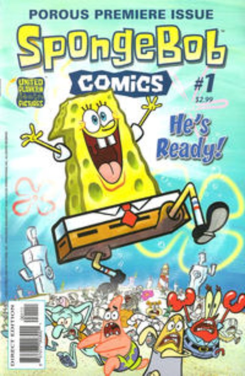 Key Issue cover 1 for SPONGEBOB